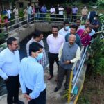 ಕೆಸರೆ ನೀರು ಸಂಸ್ಕರಣಾ ಘಟಕ ಹಾಗೂ ಘನ ತ್ಯಾಜ್ಯ ನಿರ್ವಹಣಾ ಘಟಕಕ್ಕೆ ಉಪ ಲೋಕಾಯುಕ್ತರ ಭೇಟಿ, ಪರಿಶೀಲನೆ