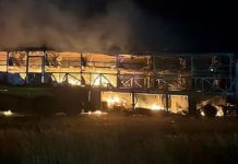 ಬೈಕ್ ಗೆ ಡಿಕ್ಕಿಯಾಗಿ ಹೊತ್ತಿ ಉರಿದ ಖಾಸಗಿ ಬಸ್: 20ಕ್ಕೂ ಹೆಚ್ಚು ಮಂದಿ ಸಜೀವ ದಹನ..!