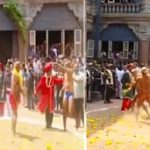 ಮೈಸೂರು ದಸರಾ: ಅರಮನೆಯಲ್ಲಿ ಮೈನವಿರೇಳಿಸಿದ ‘ಜಟ್ಟಿ ಕಾಳಗ’
