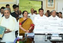 KSDL: ಸರ್ಕಾರಕ್ಕೆ 135 ಕೋಟಿ ರೂ. ಡಿವಿಡೆಂಡ್ ಚೆಕ್ ಹಸ್ತಾಂತರ