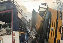 ಸರ್ಕಾರಿ ಬಸ್ ಮತ್ತು ಟಿಪ್ಪರ್ ನಡುವೆ ಭೀಕರ ಅಪಘಾತ: 24 ಮಂದಿ ದುರ್ಮರಣ