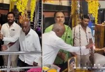 ಡಿಕೆ ಶಿವಕುಮಾರ್ ಸಿಎಂ ಆಗಲೆಂದು ಬೆಂಬಲಿಗರಿಂದ ವಿಶೇಷ ಪೂಜೆ, ತುಲಾಭಾರ