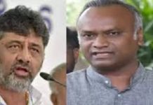 ಡಿಸಿಎಂ ಡಿಕೆ ಶಿವಕುಮಾರ್ ಭೇಟಿಯಾಗಿ ಚರ್ಚಿಸಿದ ಸಚಿವ ಪ್ರಿಯಾಂಕ್ ಖರ್ಗೆ