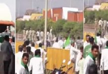 ರೈತರ ಹೋರಾಟ ಉದ್ವಿಗ್ನ: ಲಾಠಿಚಾರ್ಜ್, ಪೊಲೀಸರ ವಾಹನ ಮೇಲೆ ಕಲ್ಲು ತೂರಾಟ