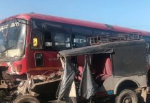 ಎರಡು ಸರ್ಕಾರಿ ಬಸ್, ಜೀಪ್ ನಡುವೆ ಭೀಕರ ಅಪಘಾತ: ಮೂವರು ಮೃತ