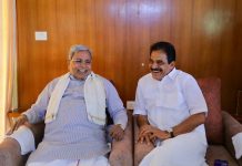 ವೇಣುಗೋಪಾಲ್ ಅವರೊಂದಿಗೆ ರಾಜಕೀಯ ಚರ್ಚೆಯಾಗಿಲ್ಲ: ಸಿಎಂ ಸಿದ್ದರಾಮಯ್ಯ