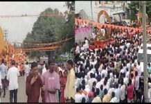 ಹುಣಸೂರಿನಲ್ಲಿ ಅದ್ದೂರಿ ಹನುಮ ಜಯಂತಿ: ಶಾಂತಿಯುತ ಮೆರವಣಿಗೆಯಲ್ಲಿ ಸಾಗಿದ ಭಕ್ತರು