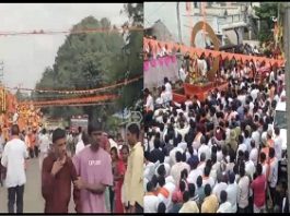 ಹುಣಸೂರಿನಲ್ಲಿ ಅದ್ದೂರಿ ಹನುಮ ಜಯಂತಿ: ಶಾಂತಿಯುತ ಮೆರವಣಿಗೆಯಲ್ಲಿ ಸಾಗಿದ ಭಕ್ತರು