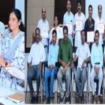 ಉತ್ತಮ ಪ್ರಗತಿ ಸಾಧಿಸಿದ ಪಿಡಿಓಗಳಿಗೆ ಪ್ರಶಂಸನಾ ಪತ್ರ ನೀಡಿ ಅಭಿನಂದಿಸಿದ ಮಂಡ್ಯ ಜಿ.ಪಂ. ಸಿಇಓ