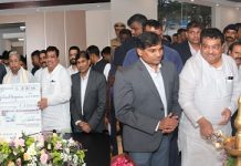 KIADB ಬಹುಮಹಡಿ ಕಟ್ಟಡ ಉದ್ಘಾಟನೆ: 2 ಕೋಟಿ ರೂ. ಲಾಭಾಂಶ ಹಸ್ತಾಂತರ