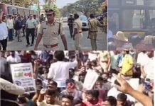 ನೇಮಕಾತಿಗಳ ಆರಂಭಕ್ಕೆ ಸರ್ಕಾರದ ವಿಳಂಬ ಧೋರಣೆ ಖಂಡಿಸಿ ಹೋರಾಟ: ಪ್ರತಿಭಟನಾನಿರತರು ಪೊಲೀಸರ ವಶಕ್ಕೆ