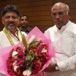 ಮಲ್ಲಿಕಾರ್ಜುನ ಖರ್ಗೆ ಭೇಟಿಯಾಗಿ ಚರ್ಚಿಸಿದ ಡಿಸಿಎಂ ಡಿಕೆ ಶಿವಕುಮಾರ್
