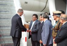 ಬೆಂಗಳೂರು ಭೇಟಿಗಾಗಿ ಆಗಮಿಸಿ ಜರ್ಮನಿಯ ಚಾನ್ಸೆಲರ್: ಸಚಿವ ಎಂ.ಬಿ ಪಾಟೀಲ್ ರಿಂದ ಸ್ವಾಗತ