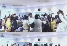 ಸಚಿವರ ಮುಂದೆಯೇ MLA ಮತ್ತು MLC ಮಧ್ಯೆ ಗಲಾಟೆ: ಕೈ ಕೈ ಮಿಲಾಯಿಸಿದ ನಾಯಕರು