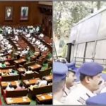 ರಾಜ್ಯಪಾಲರ ನಡೆಗೆ ವಿರೋಧ; ‘ಕೈ’ ಕಾರ್ಯಕರ್ತರಿಂದ ಬಿಜೆಪಿ ಕಚೇರಿಗೆ ಮುತ್ತಿಗೆಗೆ ಯತ್ನ