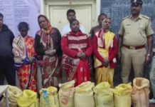 ಚಿನ್ನ ಮಿಶ್ರಿತ ಮಣ್ಣು ಕದಿಯುತ್ತಿದ್ದ 8 ಮಂದಿ ಅಂದರ್