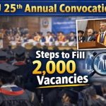 VTU 25ನೇ ವಾರ್ಷಿಕ ಘಟಿಕೋತ್ಸವ: 2 ಸಾವಿರ ಹುದ್ದೆಗಳ ಭರ್ತಿಗೆ ಕ್ರಮ, ಸಚಿವ ಡಾ. ಎಂ.ಸಿ. ಸುಧಾಕರ್