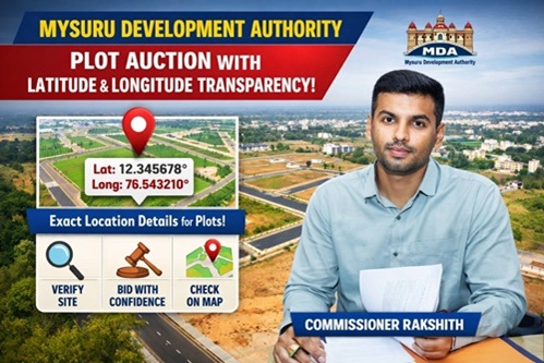 ಮೈಸೂರು ಅಭಿವೃದ್ಧಿ ಪ್ರಾಧಿಕಾರ (MDA) ಆಯುಕ್ತ ರಕ್ಷಿತ್ ಅವರೊಂದಿಗೆ JUST KANNADA ವಿಶೇಷ ಸಂದರ್ಶನ