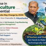 ಕೃಷಿ ಕ್ಷೇತ್ರದಲ್ಲಿ AI ಬಳಕೆ ಅಗತ್ಯ : ವಿಟಿಯು ಕುಲಪತಿ ಎಸ್. ವಿದ್ಯಾಶಂಕರ್