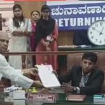 ಉಪಚುನಾವಣೆ: ನಾಮಪತ್ರ ಸಲ್ಲಿಸಿದ ಬಿಜೆಪಿ ಅಭ್ಯರ್ಥಿ