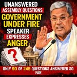 ವಿಧಾನಸಭೆಯಲ್ಲಿ ಉತ್ತರ ಸಿಗದೆ ಬಾಕಿ ಉಳಿದ ಪ್ರಶ್ನೆಗಳು: ಸ್ಪೀಕರ್ ಅಸಮಾಧಾನ, ಸರ್ಕಾರಕ್ಕೆ ಮುಜುಗರ