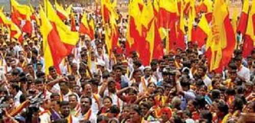 ರೈಲ್ವೆ ಮುಂಬಡ್ತಿ ಪರೀಕ್ಷೆಯಲ್ಲಿ ಕನ್ನಡ ಕಡೆಗಣನೆ: ಕರವೇ ತೀವ್ರ ಪ್ರತಿಭಟನೆ, ಆಕ್ರೋಶ