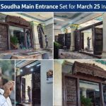 ವಿಧಾನಸೌಧದ ನೂತನ ಮುಖ್ಯ ದ್ವಾರಕ್ಕೆ ಮಾ.25ರಂದು ಚಾಲನೆ ನೀಡಲಿರುವ ಸಿಎಂ ಸಿದ್ದರಾಮಯ್ಯ.