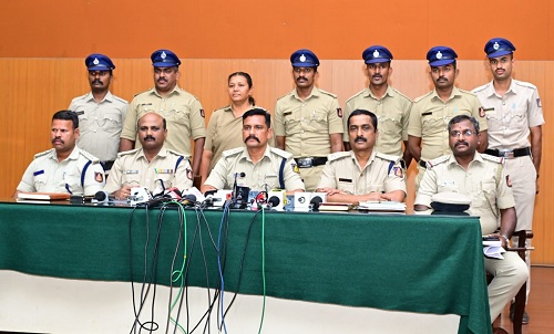 ಎರಡು ತಿಂಗಳಲ್ಲಿ ಹಲವು ಪ್ರಕರಣ ಭೇದಿಸಿದ ಮೈಸೂರು ಪೊಲೀಸರು: ನಗದು ಚಿನ್ನಾಭರಣ ವಶಕ್ಕೆ