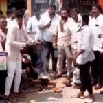 LPG ಸಿಲಿಂಡರ್ ಕೊರತೆ: ಕೇಂದ್ರದ ವಿರುದ್ದ ಯೂಥ್ ಕಾಂಗ್ರೆಸ್ ವಿಭಿನ್ನ ಪ್ರತಿಭಟನೆ