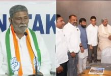 ಬೈಎಲೆಕ್ಷನ್: ‘ಕೈ’ ಬಂಡಾಯ ಶಮನ: ಅಖಾಡದಿಂದ ಹಿಂದೆ ಸರಿದ ಸಾದಿಕ್ ಪೈಲ್ವಾನ್