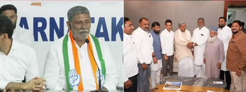 ಬೈಎಲೆಕ್ಷನ್:  ‘ಕೈ’ ಬಂಡಾಯ ಶಮನ: ಅಖಾಡದಿಂದ ಹಿಂದೆ ಸರಿದ ಸಾದಿಕ್ ಪೈಲ್ವಾನ್