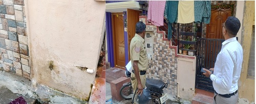 ಮನೆಗಳ ಮುಂದೆ ಅಳವಡಿಸಿದ್ದ ನೀರಿನ ಮೀಟರ್ ಕಳ್ಳತನ