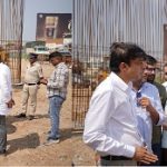 ಕೆಂಪೇಗೌಡ ವೃತ್ತ (ಮಣಿಪಾಲ್ ಜಂಕ್ಷನ್) ಕಾಮಗಾರಿಗಳ ಪರಿಶೀಲಿಸಿದ ಸಂಸದ ಯದುವೀರ್