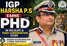 IGP ಹರ್ಷ ಪಿ. ಎಸ್ ಅವರಿಗೆ ಪಿಎಚ್ ಡಿ: ಮೇ 6 ರಂದು ಪ್ರದಾನ
