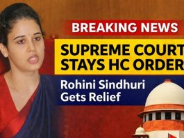 ಐಎಎಸ್ ಅಧಿಕಾರಿ ರೋಹಿಣಿ ಸಿಂಧೂರಿ ವಿರುದ್ಧದ ಹೈಕೋರ್ಟ್ ಆದೇಶಕ್ಕೆ ಮಧ್ಯಂತರ ತಡೆ ನೀಡಿದ ಸುಪ್ರೀಂ ಕೋರ್ಟ್.