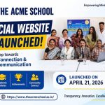 ದಿ ಆಕ್ಮಿ ಸ್ಕೂಲ್ ವೆಬ್ ಸೈಟ್ ಬಿಡುಗಡೆ