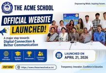 ದಿ ಆಕ್ಮಿ ಸ್ಕೂಲ್ ವೆಬ್ ಸೈಟ್ ಬಿಡುಗಡೆ