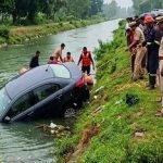 ಧರ್ಮಸ್ಥಳದಿಂದ ವಾಪಸ್ಸಾಗುವಾಗ ದುರಂತ: ನಾಲೆಗೆ ಕಾರು ಬಿದ್ದು ತಾಯಿ ಮಗು ಸಾವು