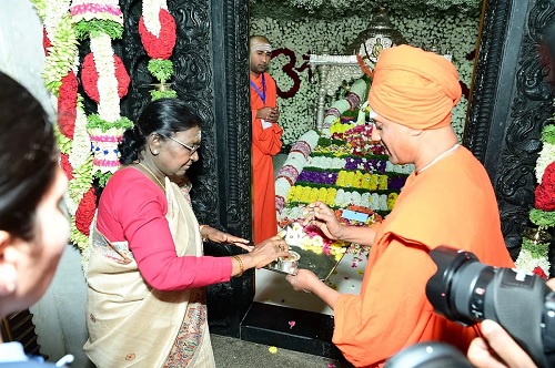 ಸಿದ್ಧಗಂಗಾ ಮಠ ಸೇವೆ ಮತ್ತು ಆಧ್ಯಾತ್ಮಿಕ ಪರಂಪರೆಯ ಹೆಗ್ಗುರುತು- ರಾಷ್ಟ್ರಪತಿ ದ್ರೌಪದಿ ಮುರ್ಮು