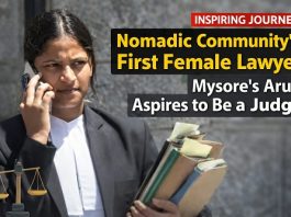 ಅಲೆಮಾರಿ ಸಮುದಾಯದ ಪ್ರಥಮ ಮಹಿಳಾ ವಕೀಲೆಯಾಗಿ ಸಾಧನೆ ಮಾಡಿದ ಯುವತಿ