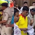 ಗೃಹ ಸಚಿವರ ಮುಂದೆ ಹೈಡ್ರಾಮಾ:KRS ಪಕ್ಷದ ಮುಖಂಡ ಪೊಲೀಸರ ವಶಕ್ಕೆ..!