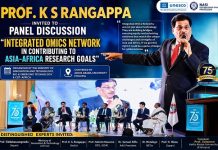 ಏಕೀಕೃತ ಓಮಿಕ್ಸ್ ನೆಟ್ ವರ್ಕ್ ಅನುಷ್ಠಾನಗೊಳಿಸಿದರೆ ಜಾಗತಿಕ ವಿಜ್ಞಾನ ಕ್ಷೇತ್ರದಲ್ಲಿ ಮಹತ್ವದ ಬದಲಾವಣೆ- ಪ್ರೊ. ಕೆ.ಎಸ್. ರಂಗಪ್ಪ