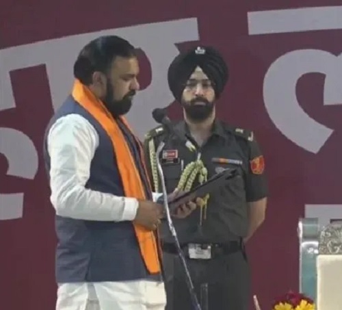 ಬಿಹಾರದ ನೂತನ ಸಿಎಂ ಆಗಿ ಸಾಮ್ರಾಟ್ ಚೌಧರಿ ಪ್ರಮಾಣವಚನ ಸ್ವೀಕಾರ