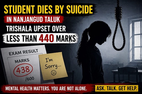 SSLC ಫಲಿತಾಂಶ: ಪ್ರಥಮ ದರ್ಜೆಯಲ್ಲಿ ಪಾಸ್ ಆದ್ರೂ ನೇಣಿಗೆ ಶರಣಾದ ಬಾಲಕಿ..!