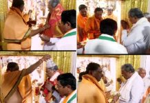 ವೀರಭದ್ರೇಶ್ವರ ದೇಗುಲಕ್ಕೆ ಭೇಟಿ: ದೇವರ ದರ್ಶನ ಪಡೆದ ಸಿಎಂ ಸಿದ್ದರಾಮಯ್ಯ