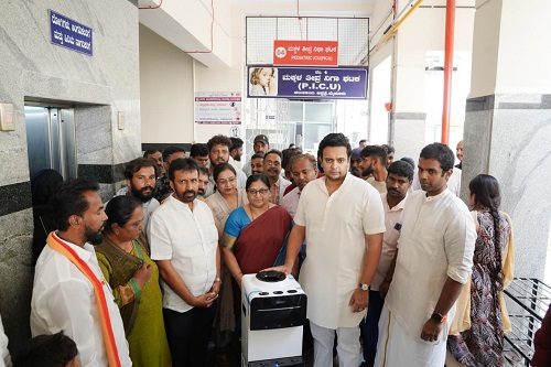 ಚೆಲುವಾಂಬ ಆಸ್ಪತ್ರೆಗೆ ಭೇಟಿ: ಹತ್ತೇ ನಿಮಿಷದಲ್ಲಿ ರೋಗಿಗಳ ಬೇಡಿಕೆ ಪೂರೈಸಿದ ಸಂಸದ ಯದುವೀರ್‌