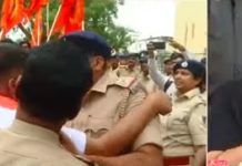 ಸಚಿವ ಮಧು ಬಂಗಾರಪ್ಪಗೆ ಬಜರಂಗದಳದ ಕಾರ್ಯಕರ್ತರು ಘೇರಾವ್: ಪೊಲೀಸರ ವಶಕ್ಕೆ