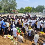 ಬೀರೇಶ್ವರ ದೇವಾಲಯದ ಬಸವ ವಿಧಿವಶ: ಭಕ್ತರ ಸಮ್ಮುಖದಲ್ಲಿ ಅಂತ್ಯಸಂಸ್ಕಾರ