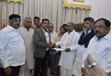 ಹೈಕಮಾಂಡ್ ಸೂಚನೆಯಂತೆ ನಾನು ಸಿಎಂ ಸ್ಥಾನಕ್ಕೆ ರಾಜೀನಾಮೆ ನೀಡಿದ್ದೇನೆ- ಸಿದ್ದರಾಮಯ್ಯ ಘೋಷಣೆ