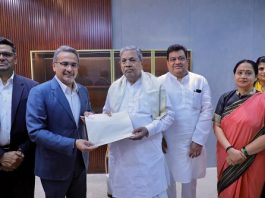 ಬಿಐಎಎಲ್ ನಲ್ಲಿ ಕೆಎಸ್ ಐಐಡಿಸಿಗೆ 16.49 ಕೋಟಿ ರೂ. ಲಾಭಾಂಶ: ಹಸ್ತಾಂತರ